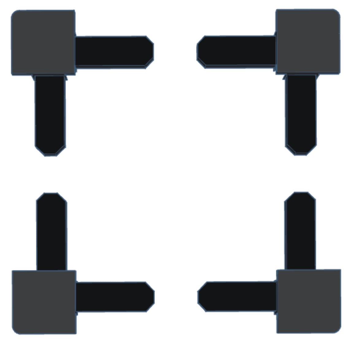 Rimmed Mesh Lid Corners